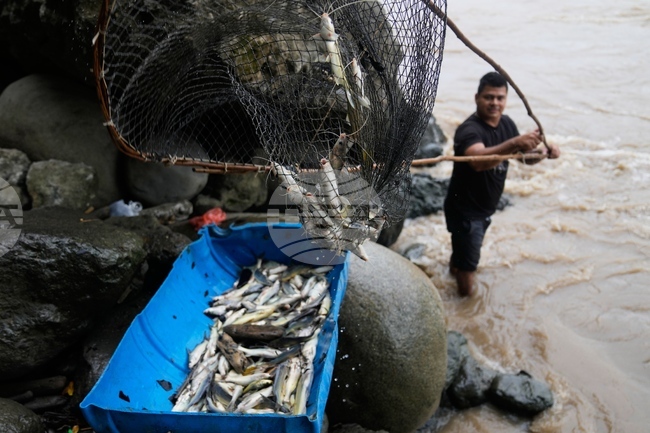 APTOPIX Colombia Fishing