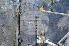 APTOPIX Winter Weather Mississippi