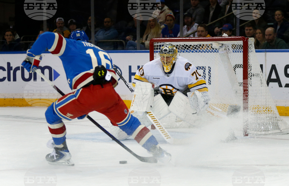 Bruins Rangers Hockey