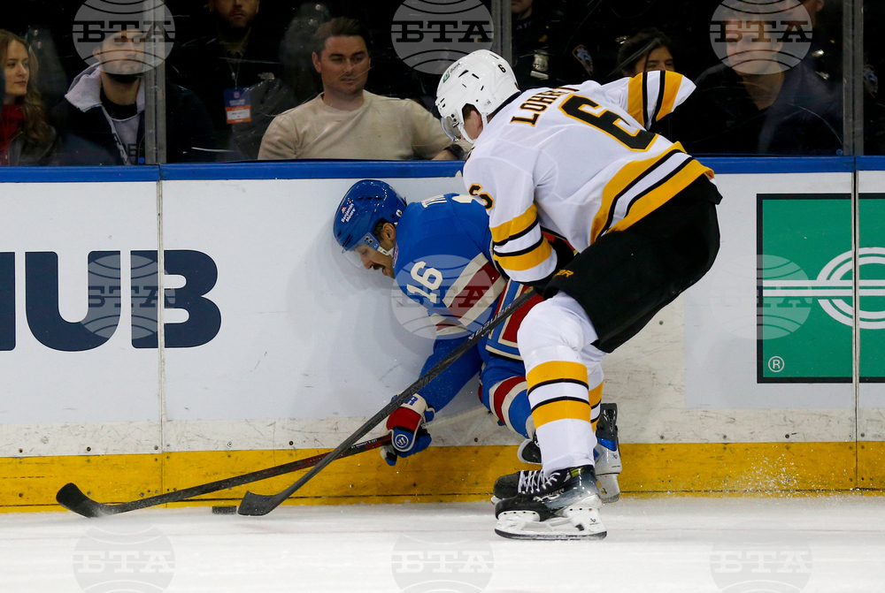 Bruins Rangers Hockey