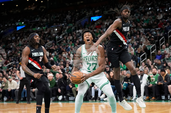 Trail Blazers Celtics Basketball