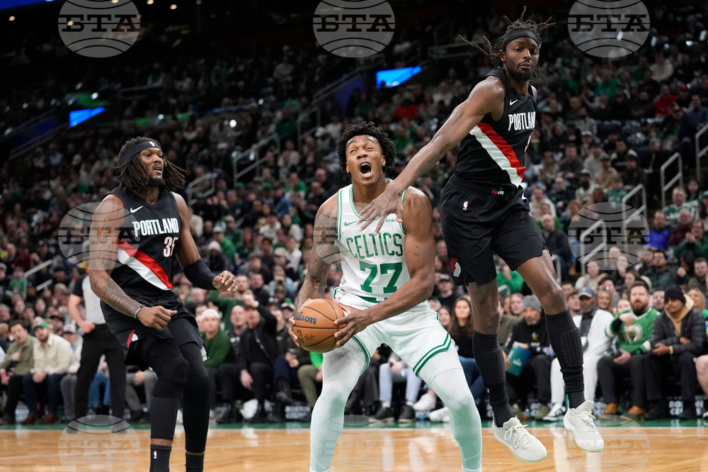 Trail Blazers Celtics Basketball