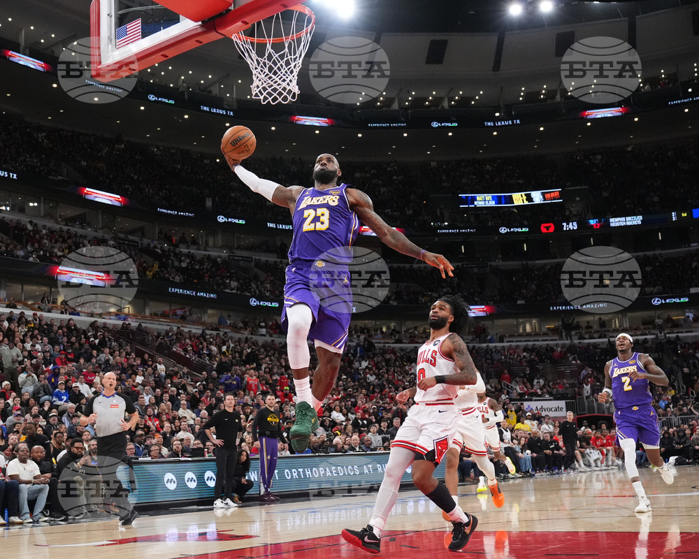 Lakers Bulls Basketball