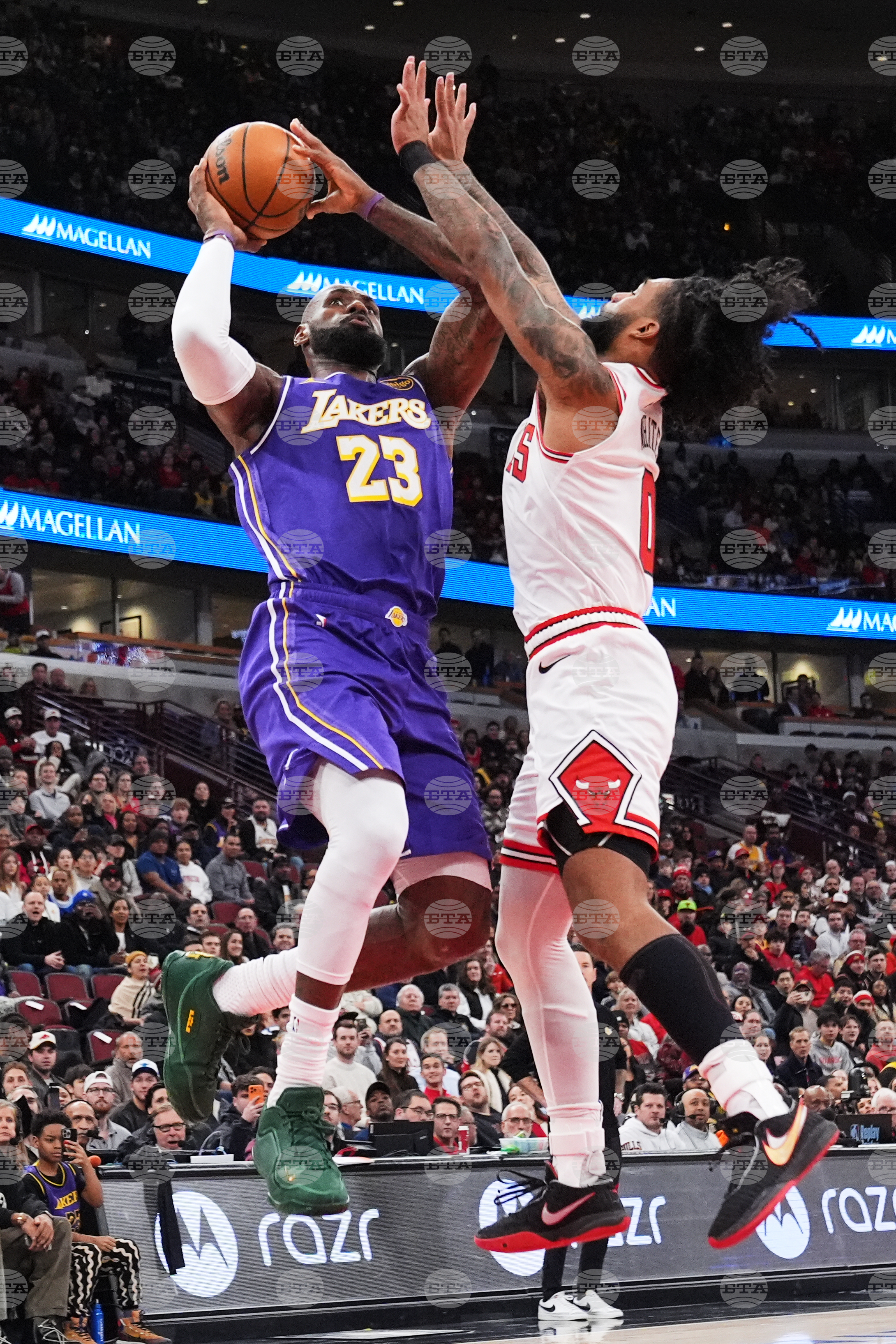 Lakers Bulls Basketball