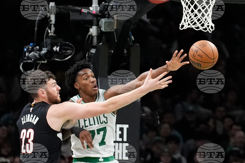 Trail Blazers Celtics Basketball