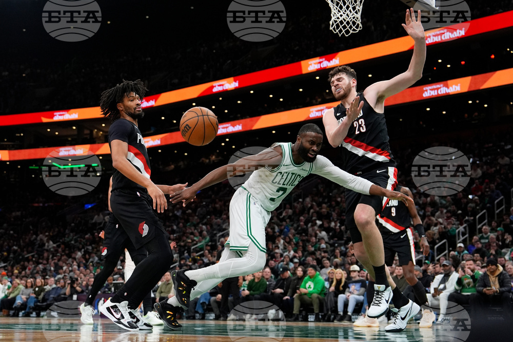 Trail Blazers Celtics Basketball