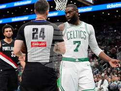 Trail Blazers Celtics Basketball