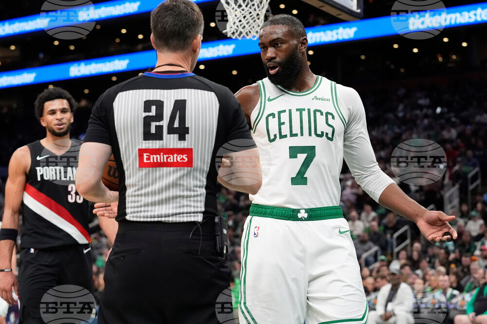 Trail Blazers Celtics Basketball