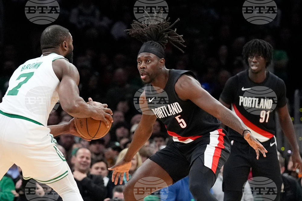 Trail Blazers Celtics Basketball