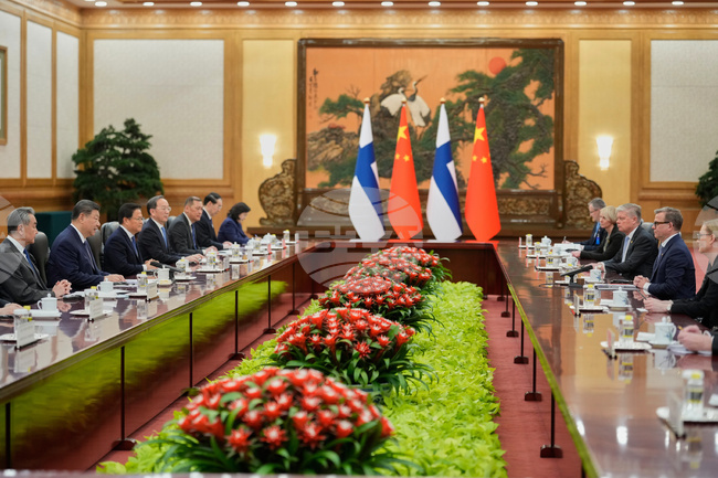 Си Цзинпин обяви, че Китай е готов да работи с Финландия за отстояване на международната система с ООН в центъра ѝ