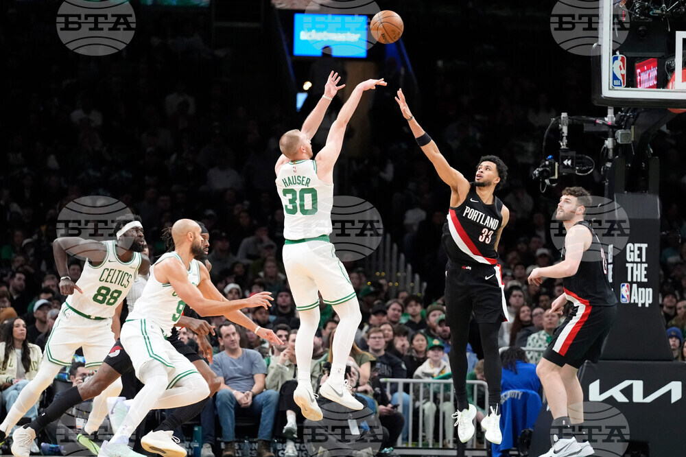 Trail Blazers Celtics Basketball