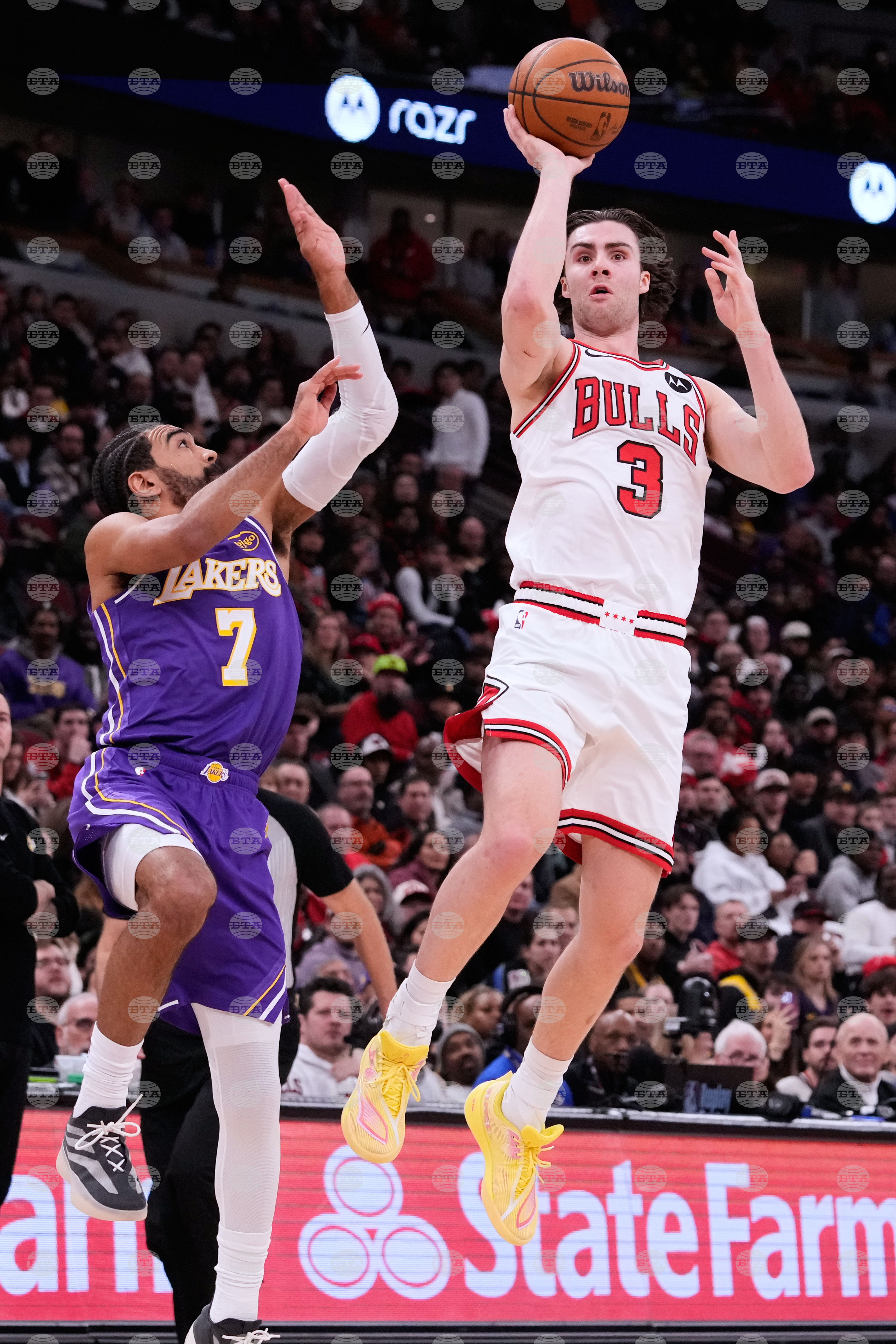 Lakers Bulls Basketball