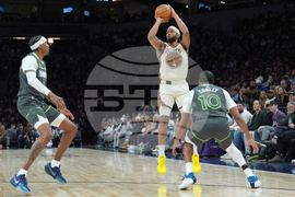 Warriors Timberwolves Basketball