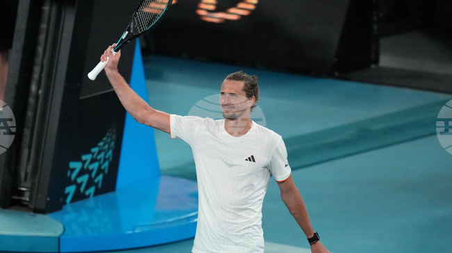 Александър Зверев се справи Лърнър Тиен и продължава на полуфиналите на Откритото първенство на Австралия