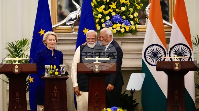 Новият пакт между Индия и ЕС в областта на отбраната ще засили сътрудничеството им в Индо-тихоокеанския регион, съобщава индийска медия