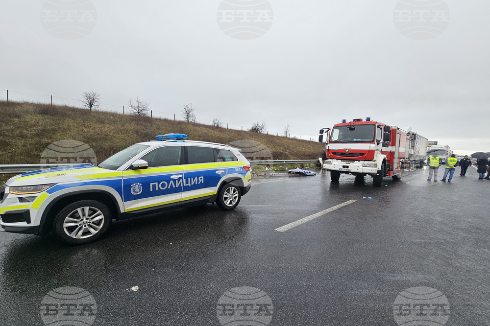 Магистрала „Марица” - катастрофа - загинал