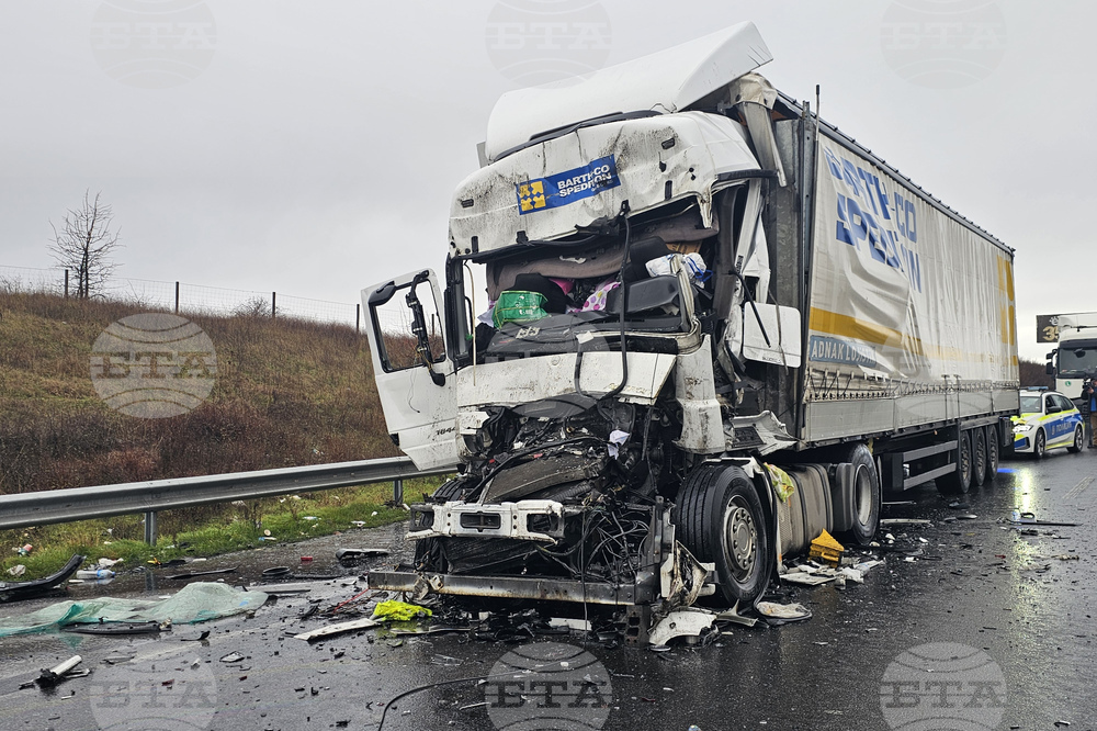 Започна разследване под надзора на Окръжна прокуратура Хасково за катастрофата на АМ „Марица“, при която загина шофьор на камион 