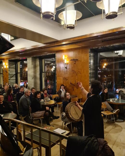 Вечер, посветена на българската писателка и поетеса Дора Габе, се състоя в Прага, Чехия