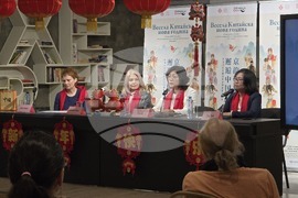 Клуб „Перото“ - Китайски национален театър - гостуване - пресконференция