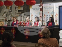 Клуб „Перото“ - Китайски национален театър - гостуване - пресконференция