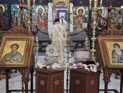 Троянски манастир - мощи на св. Давид от Евбея и св. Йоан Руски