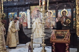 Троянски манастир - мощи на св. Давид от Евбея и св. Йоан Руски