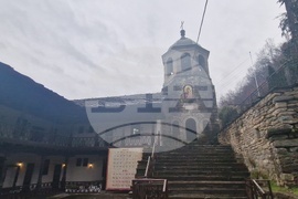 Троянски манастир - мощи на св. Давид от Евбея и св. Йоан Руски