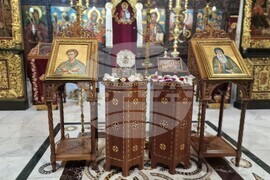 Троянски манастир - мощи на св. Давид от Евбея и св. Йоан Руски