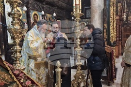 Троянски манастир - мощи на св. Давид от Евбея и св. Йоан Руски