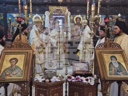 Троянски манастир - мощи на св. Давид от Евбея и св. Йоан Руски