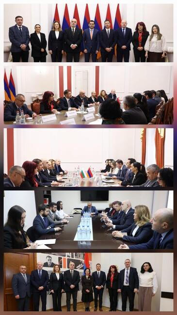 Посолство на Република България в Ереван, Армения: Официално посещение на Групата за приятелство България-Армения в Ереван