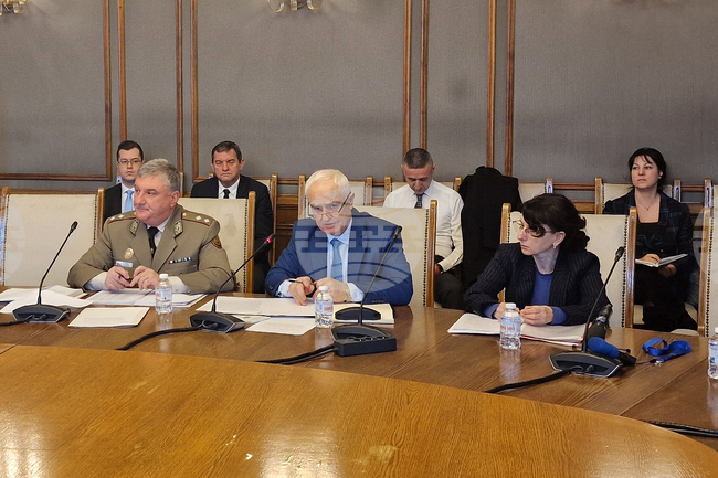 Народно събрание - Комисия по отбрана - заседание