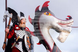 Scotland Up Helly Aa Festival