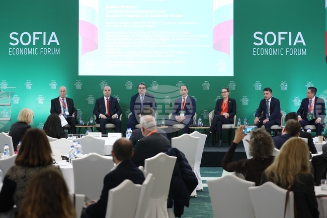 Софийски икономически форум 2026 - Четвърти панел - Изграждане на мостове: Развитие на инфраструктурата и регионална интеграция в Югоизточна Европа