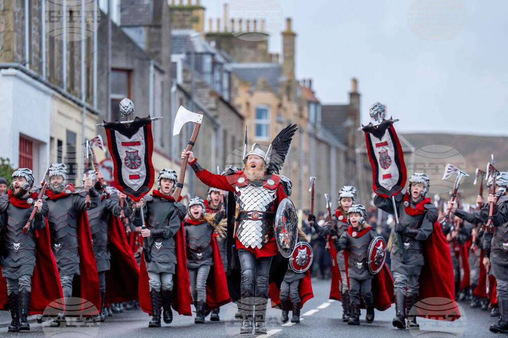 Scotland Up Helly Aa Festival
