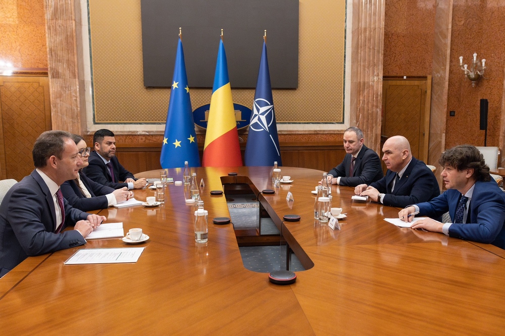 Румънският премиер Илие Боложан се срещна с представители на рейтинговата агенция Фич