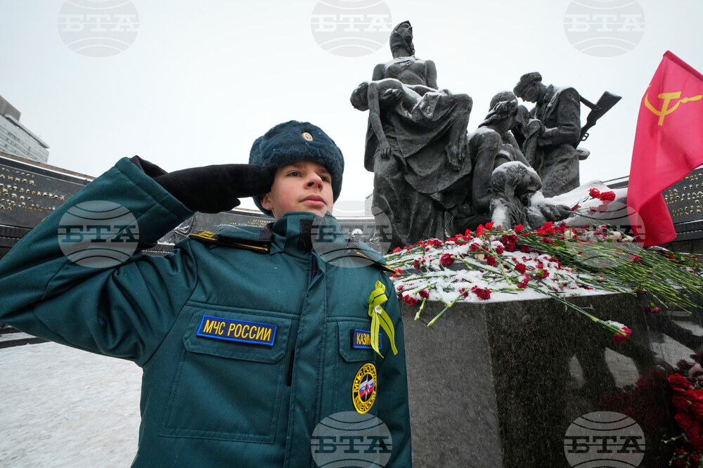 Russia Leningrad Siege Anniversary