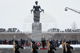 Russia Leningrad Siege Anniversary