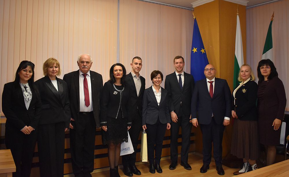 Ръководството на Община Разград се срещна с две от гостуващите за празника на града чуждестранни делегации