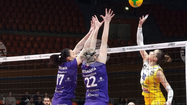 Марица (Пловдив) отстъпи при домакинството си на Девелопрес Жешув в Шампионската лига по волейбол за жени