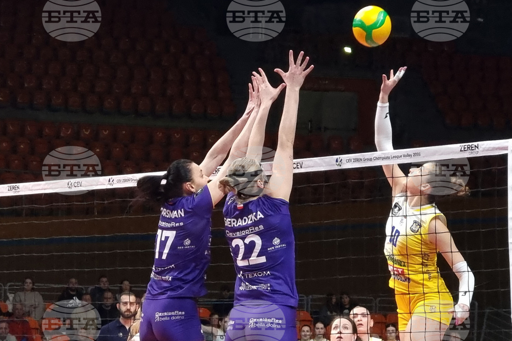 Марица (Пловдив) отстъпи при домакинството си на Девелопрес Жешув в Шампионската лига по волейбол за жени