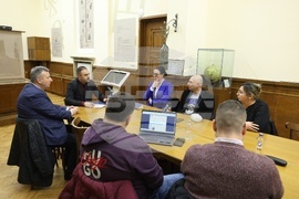 Национална библиотека „Св. св. Кирил и Методий" - читалищна дейност - среща