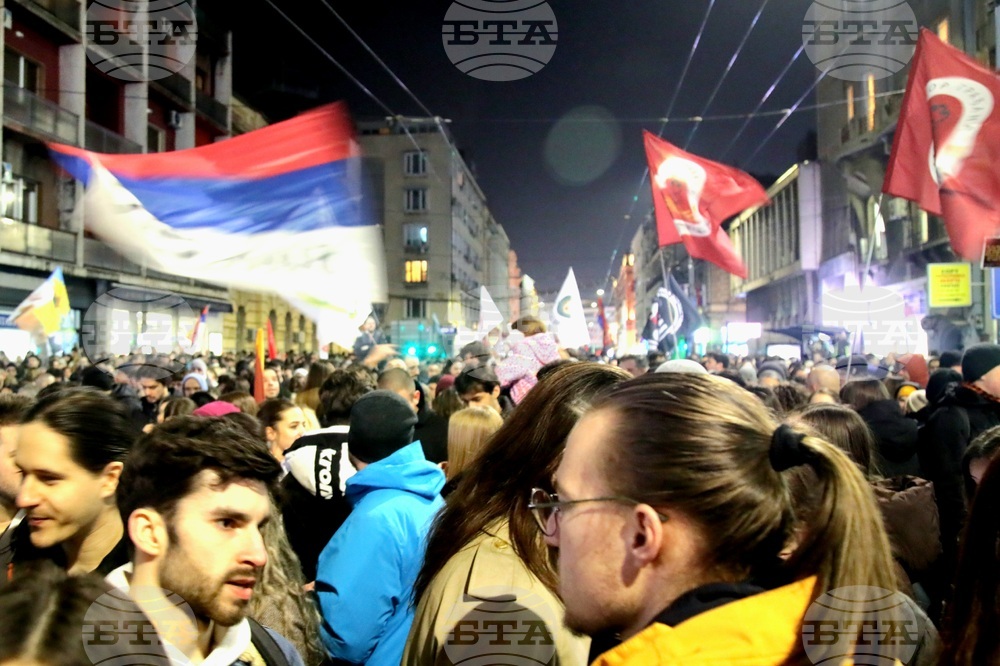 Сърбия - протест с искане за свикване на предсрочни парламентарни избори