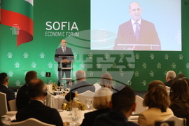 Софийски икономически форум 2026 - официална вечеря - Румен Радев