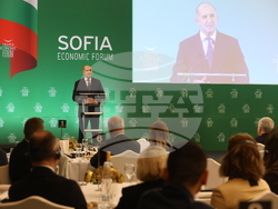 Софийски икономически форум 2026 - официална вечеря - Румен Радев