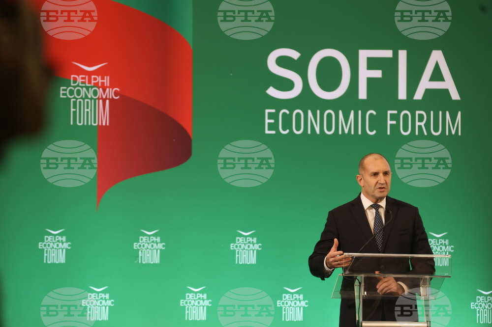 Софийски икономически форум 2026 - официална вечеря - Румен Радев
