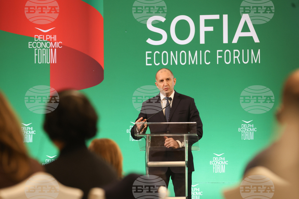 Софийски икономически форум 2026 - официална вечеря - Румен Радев