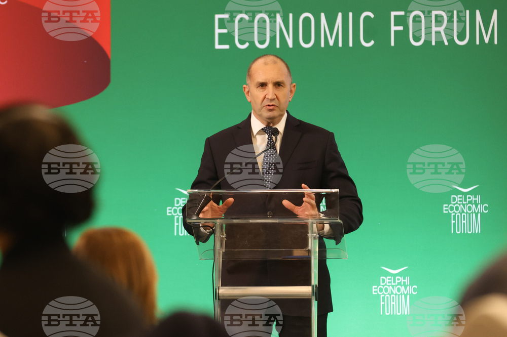 Софийски икономически форум 2026 - официална вечеря - Румен Радев