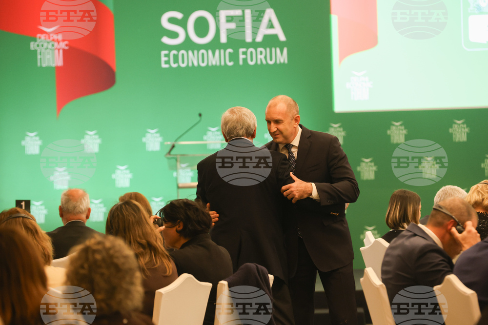 Софийски икономически форум 2026 - официална вечеря - Румен Радев