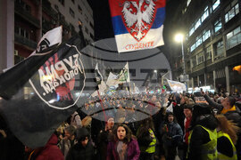 Serbia Protest